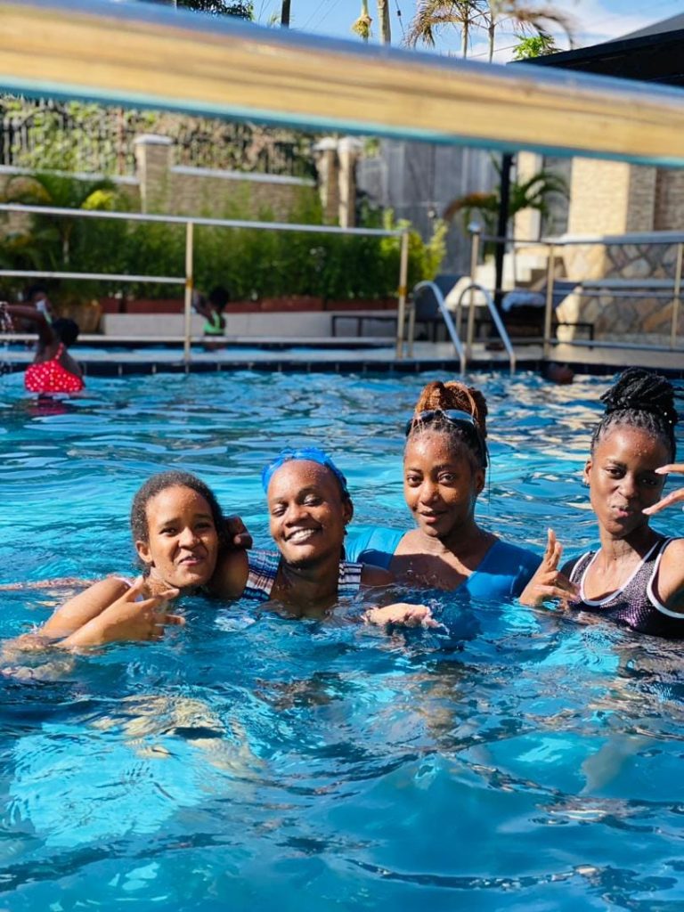Learning survival swimming